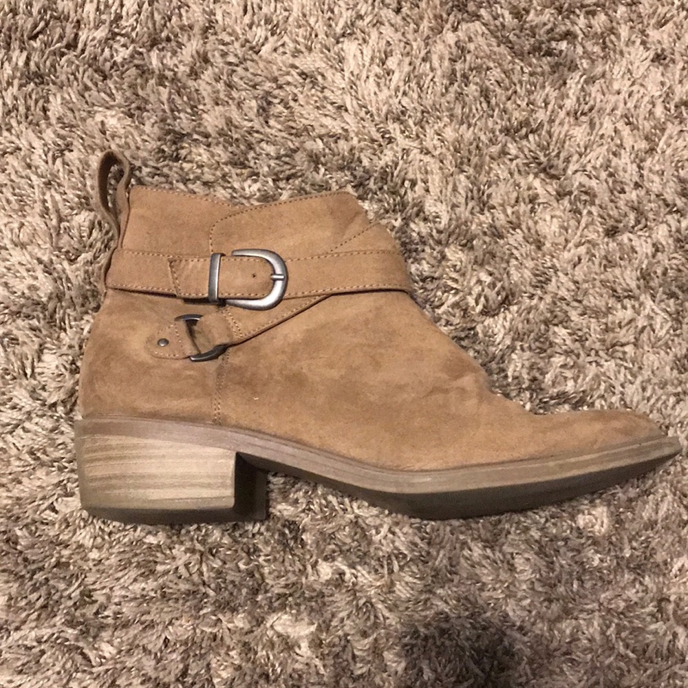 H&M Suede Chelsea Booties